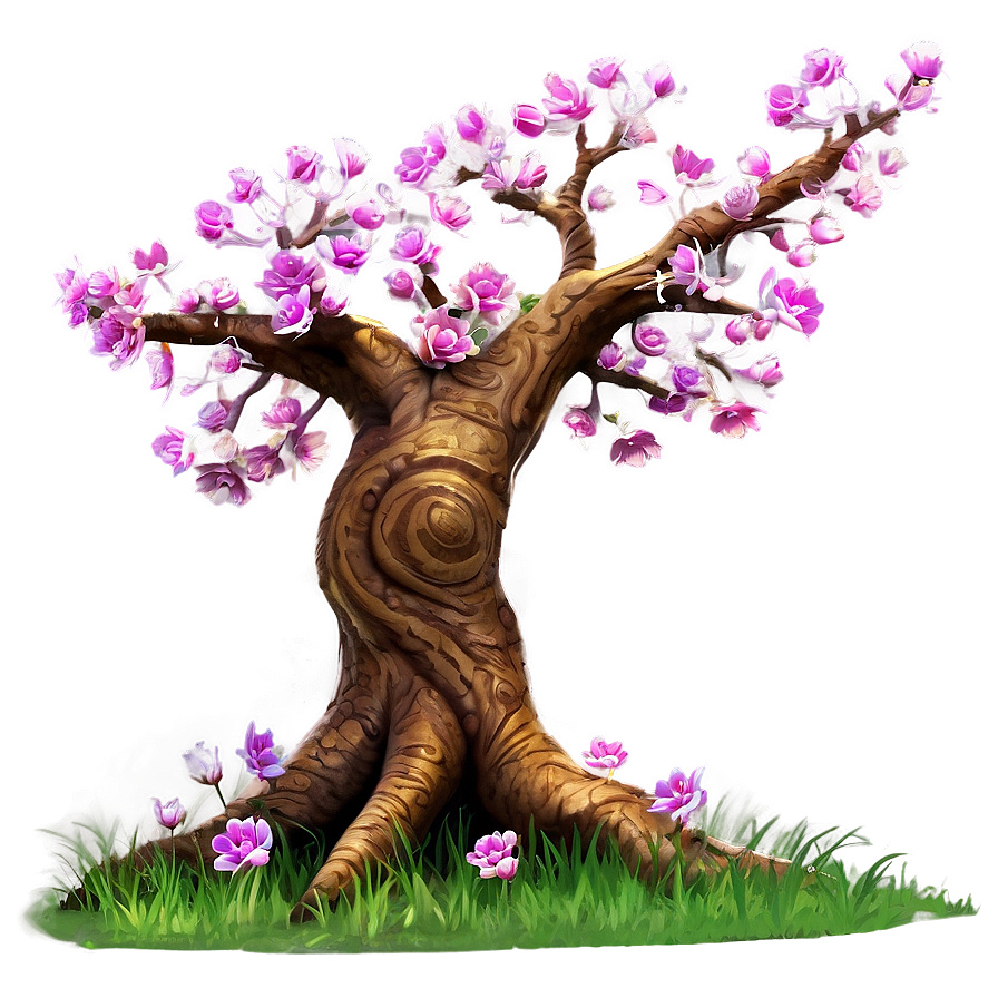 Springtime Big Tree Bloom Png Ehh30 PNG Image