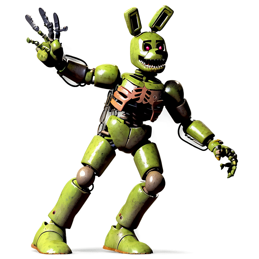 Springtrap Action Pose Png 24 PNG Image