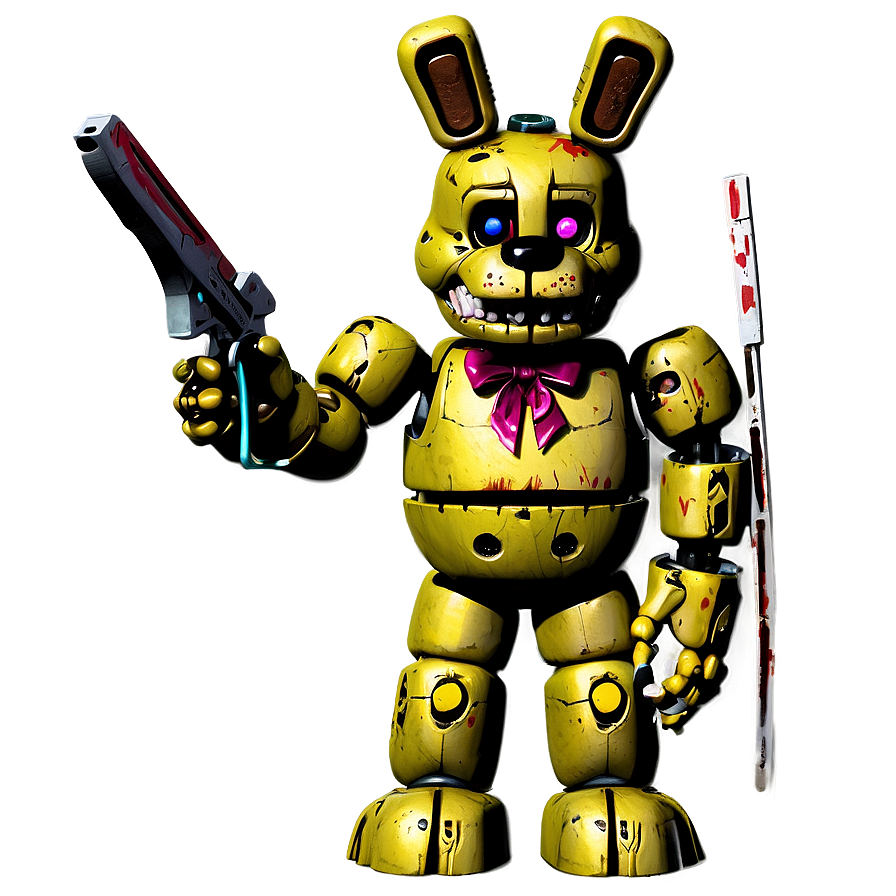 Springtrap Character Art Png 2 PNG Image