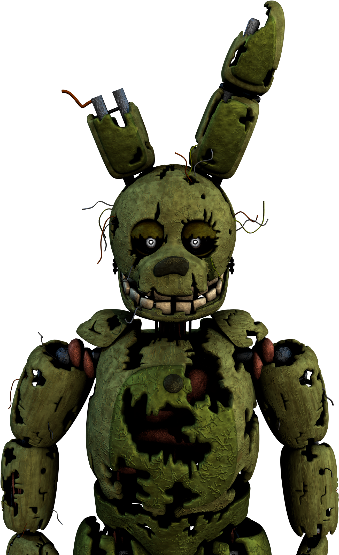 Springtrap F N A F Character PNG Image