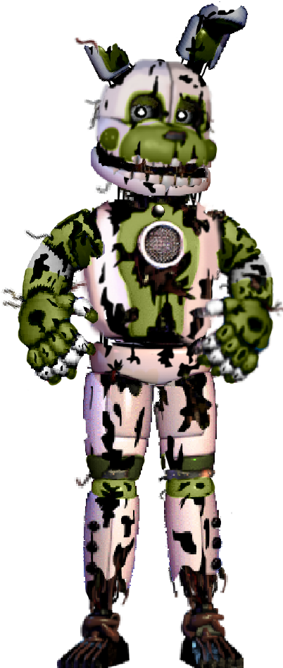 Springtrap F N A F Character PNG Image