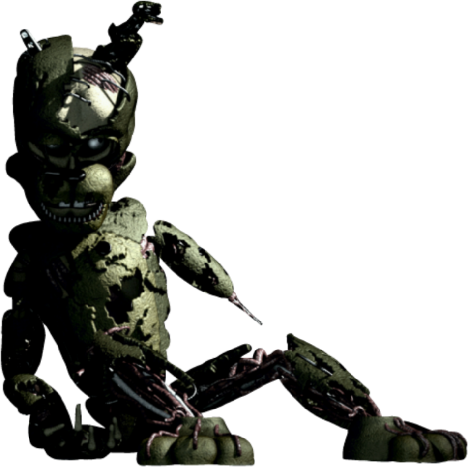 Springtrap F N A F Character PNG Image