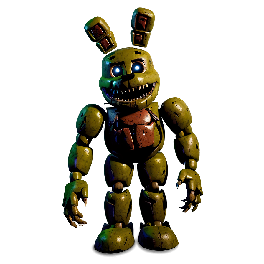 Springtrap In Shadows Png 05252024 PNG Image