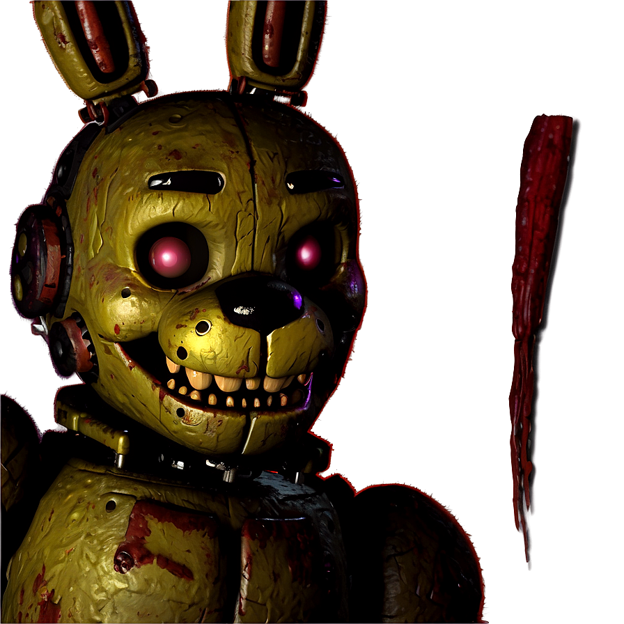 Springtrap In Shadows Png 75 PNG Image