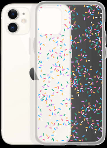 Sprinkle Pattern Smartphone Cases PNG Image