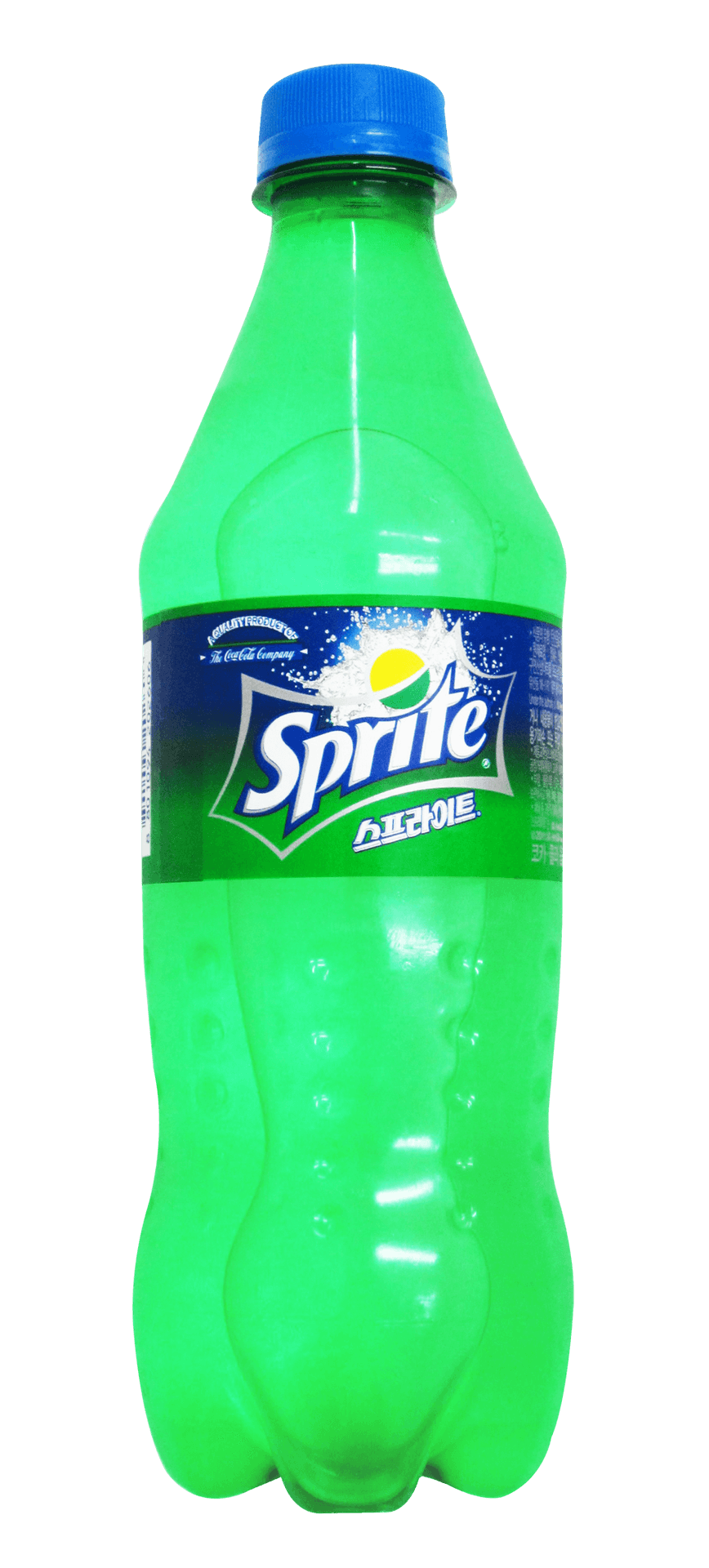 Sprite Bottle Transparent Background PNG Image