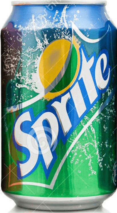 Sprite Soda Can Design PNG Image