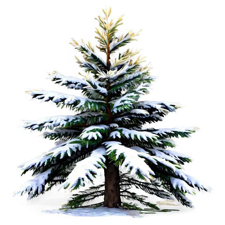 Spruce Tree In Four Seasons Png 06132024 PNG Image