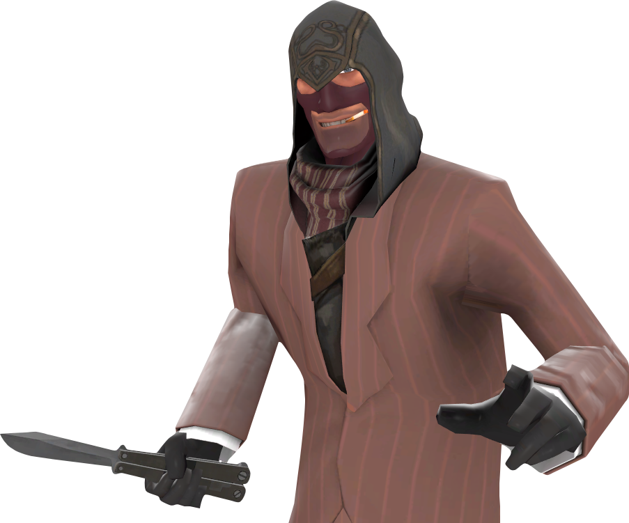 Spy_with_ Knife_ T F2 PNG Image