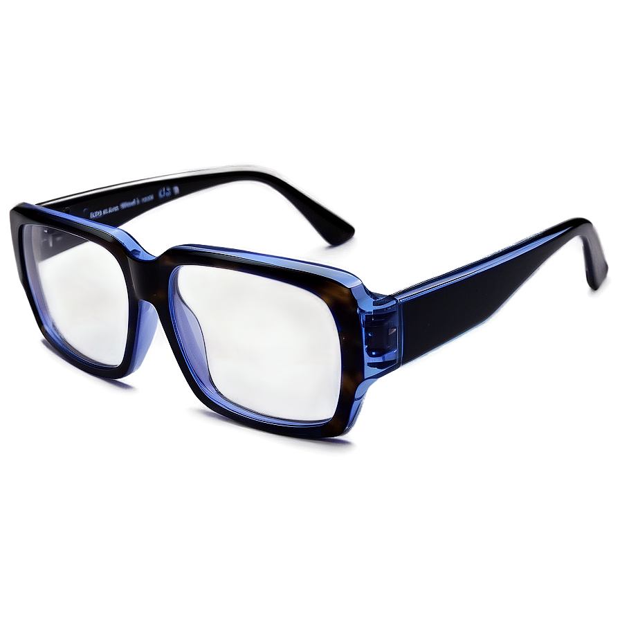 Square Glasses Png Twd PNG Image