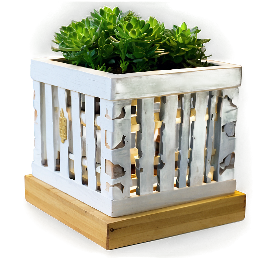 Square Planter Box Png 06282024 PNG Image