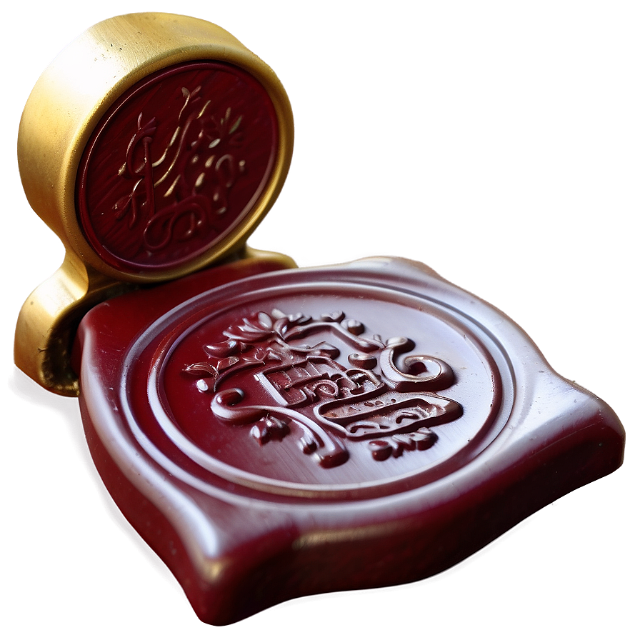 Square Wax Seal Png Yfn PNG Image