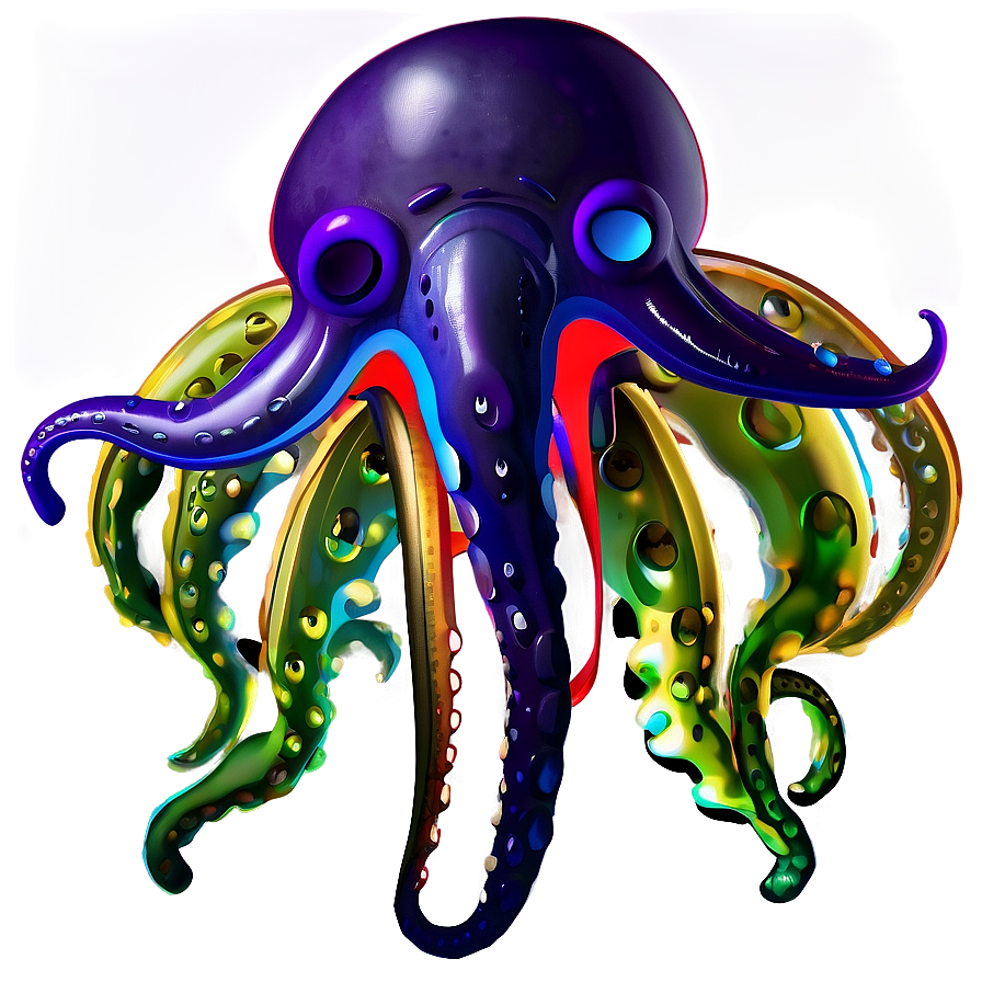 Squid Tentacles Icon Png Kyf84 PNG Image