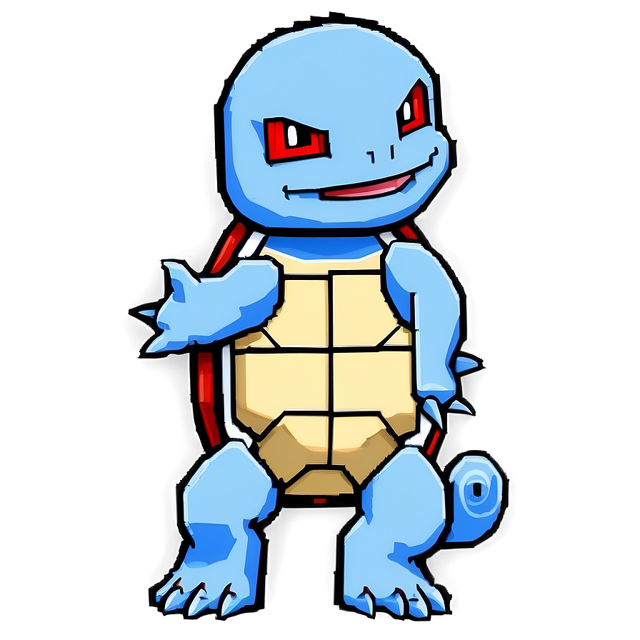 Squirtle Pixel Art Png Qov PNG Image