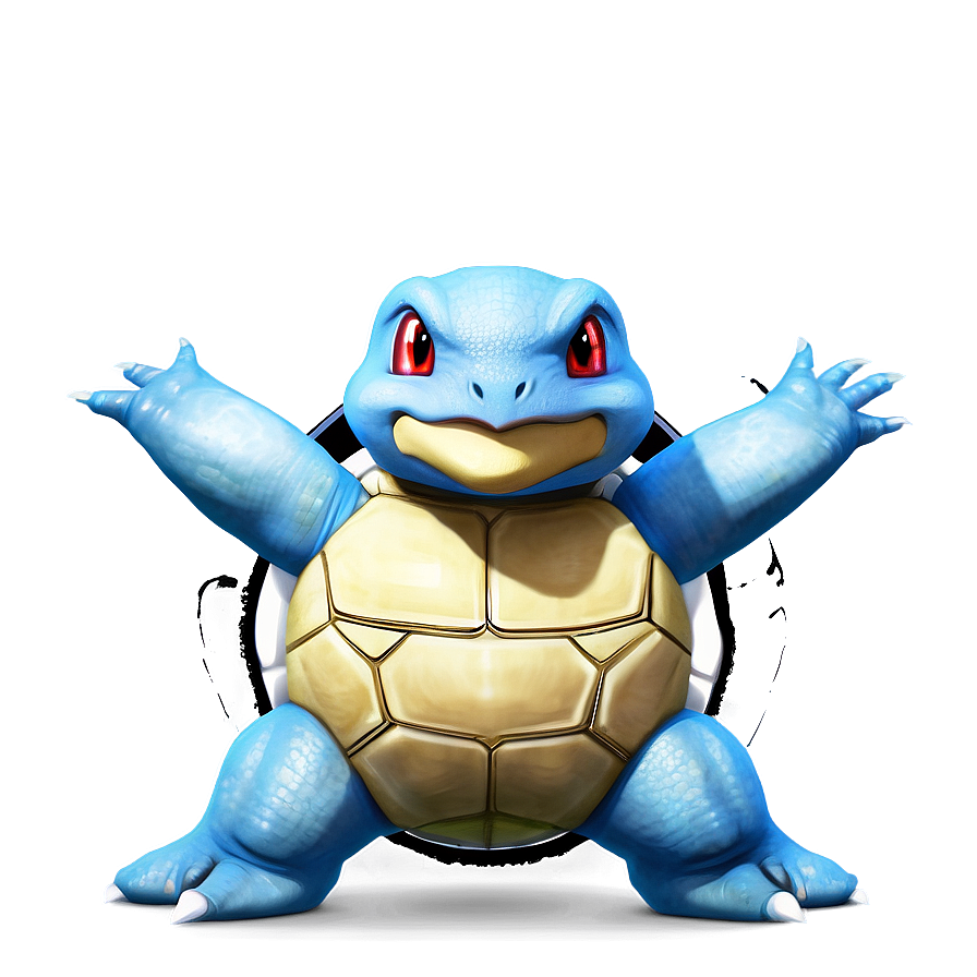 Squirtle Wartortle Blastoise Png Gdb25 PNG Image