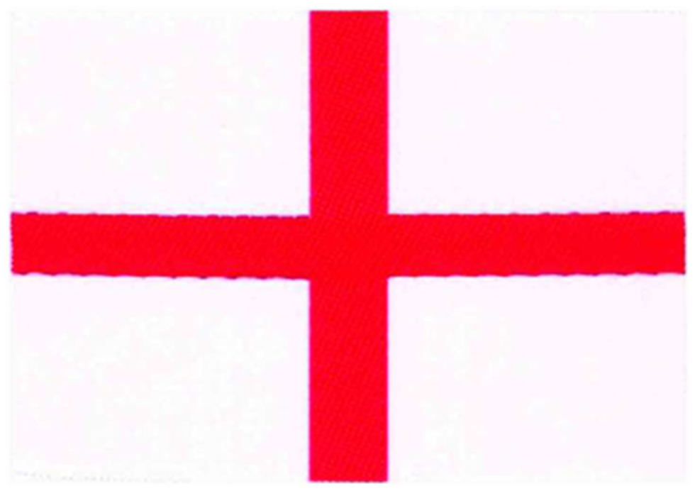 St Georges Cross Flag PNG Image