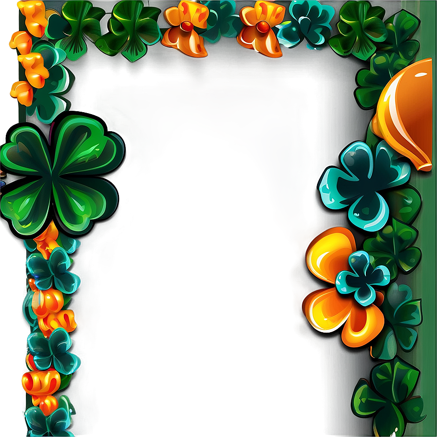 St. Patrick's Day Border Png 59 PNG Image