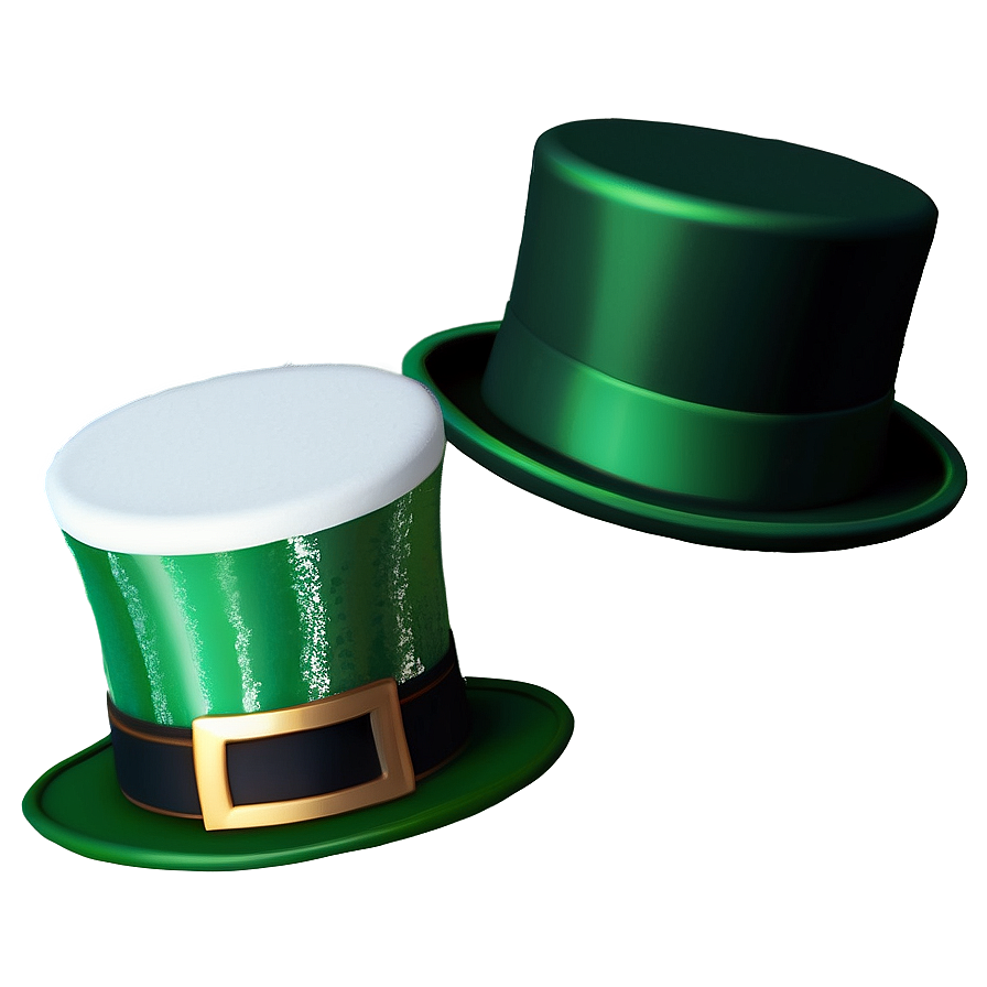 St. Patrick's Day Top Hat Png 05042024 PNG Image