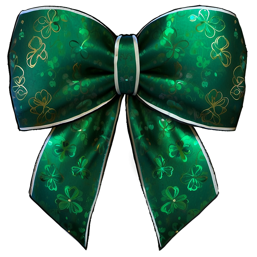 St. Patrick's Green Bow Png 71 PNG Image