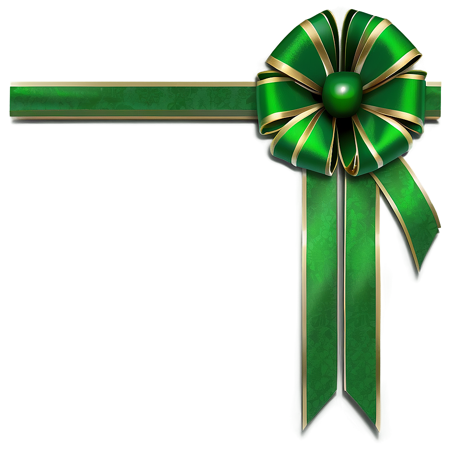 St. Patrick's Green Bow Png Uhm67 PNG Image