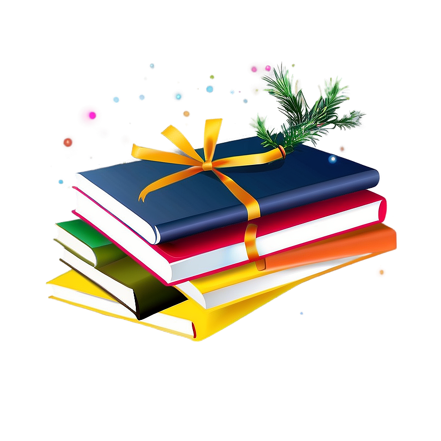 Stack Of Books As Presents Png 37 PNG Image