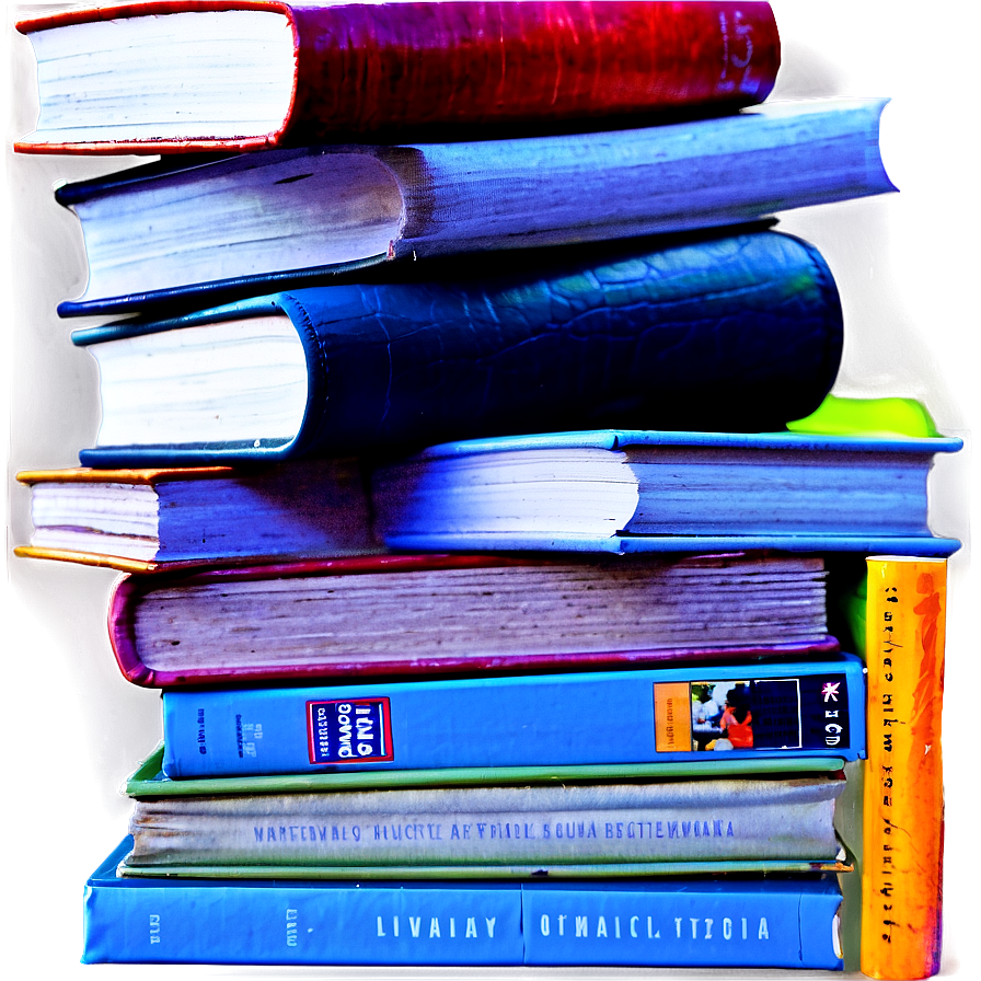 Stack Of Books Png 05232024 PNG Image