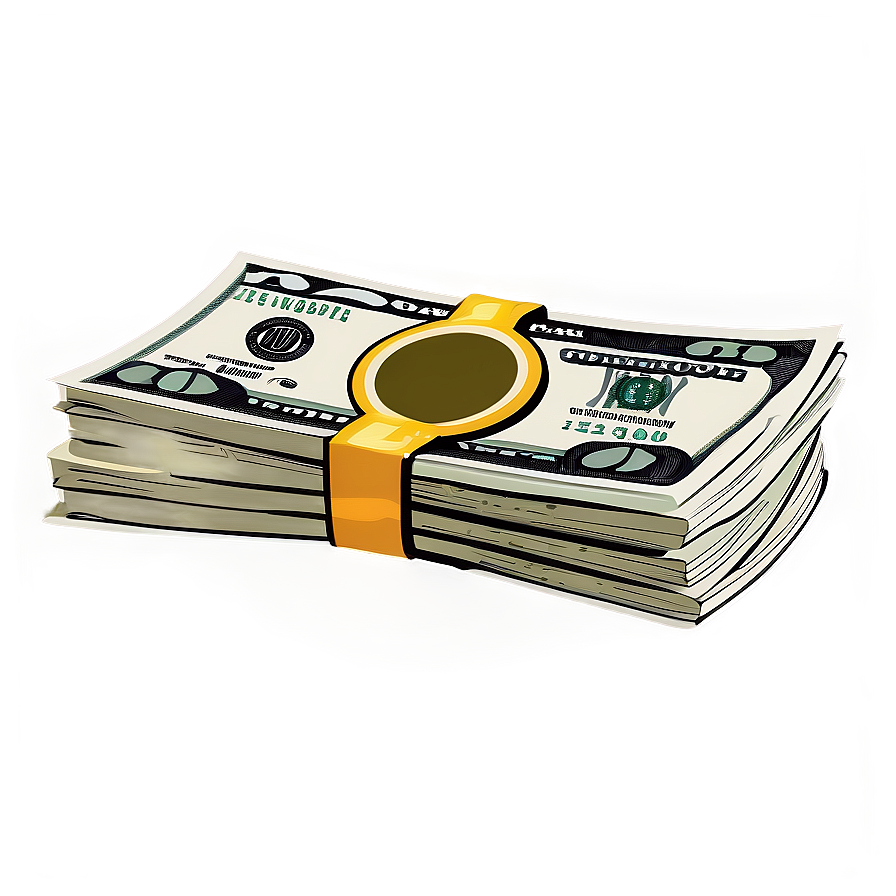 Stack Of Dollars Money Vector Png 59 PNG Image