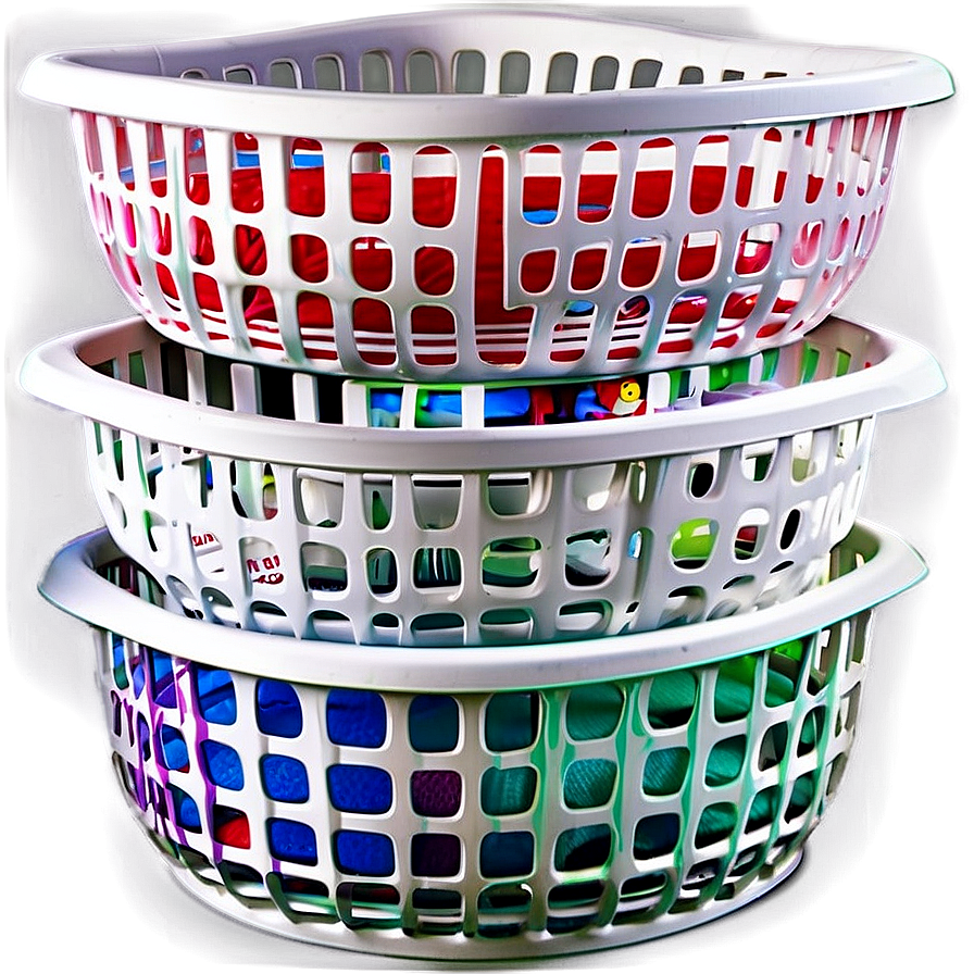 Stackable Laundry Basket Organizer Png 49 PNG Image