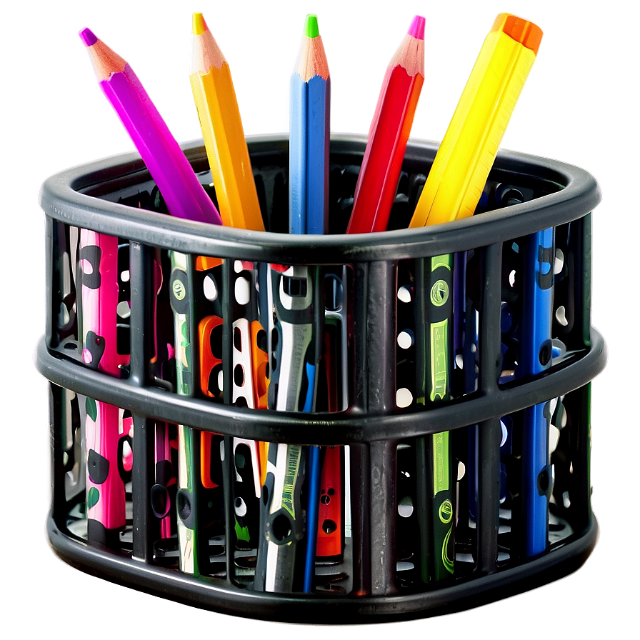 Stackable Pencil Holder Png 06282024 PNG Image