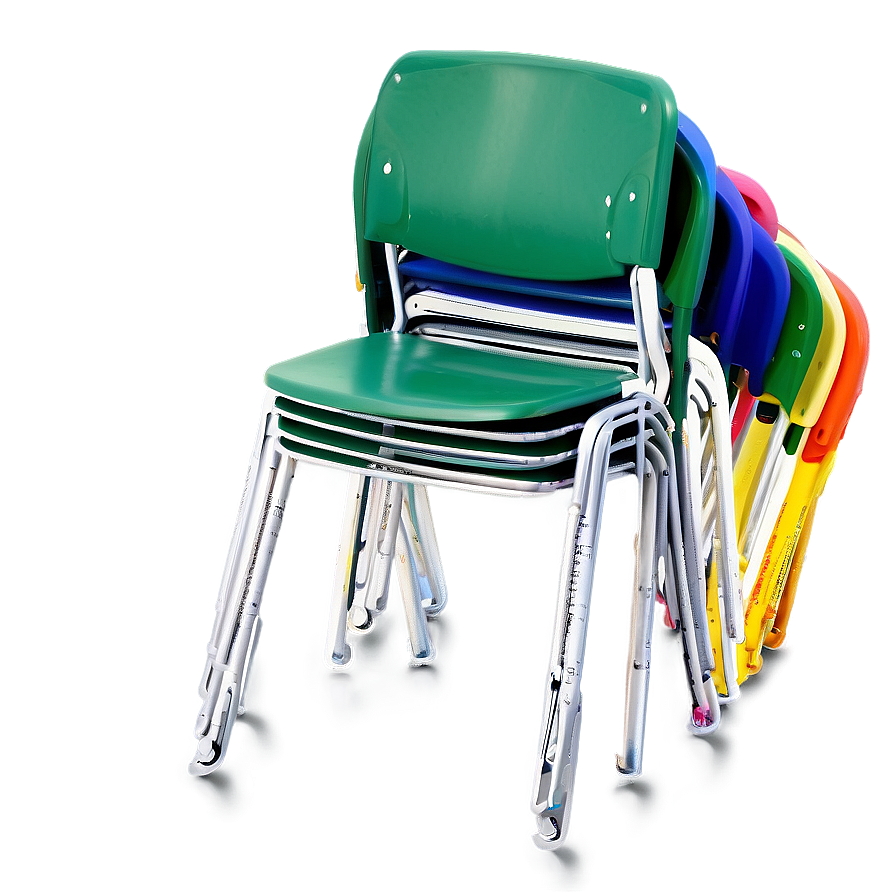 Stackable School Chair Png Jlu PNG Image