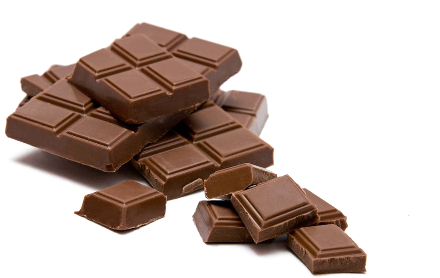 Stacked Milk Chocolate Bars PNG Image