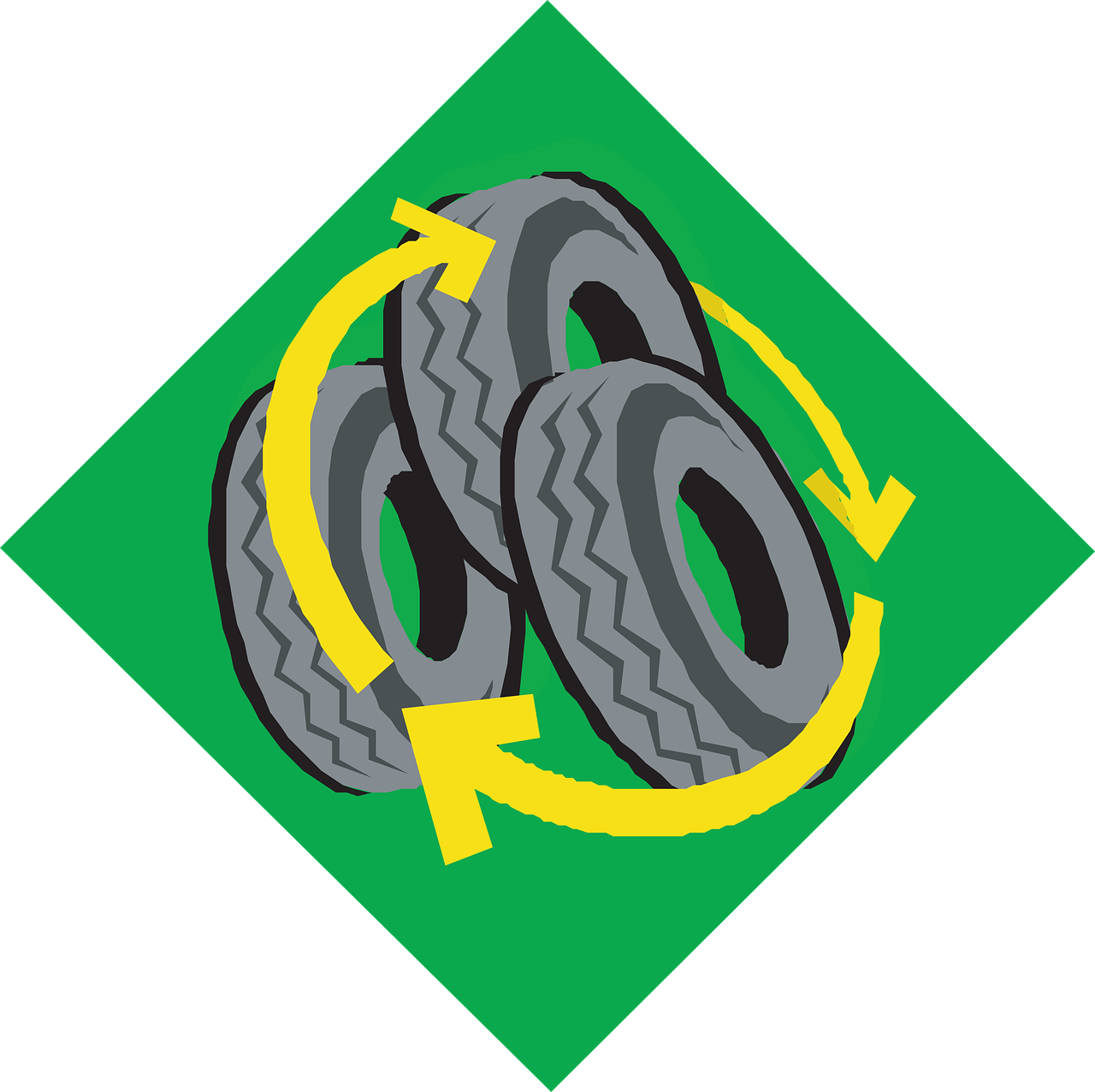 Stacked Tires Clipart PNG Image