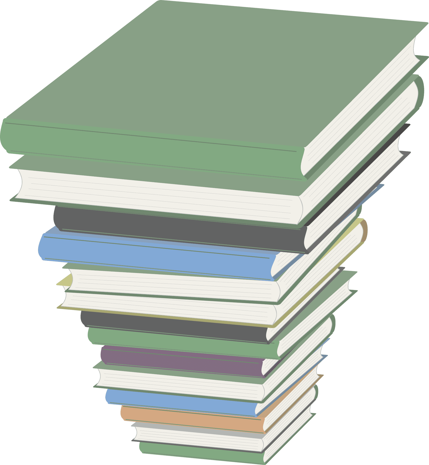 Stackof Books PNG Image