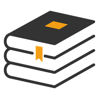 Stackof Books Icon PNG Image