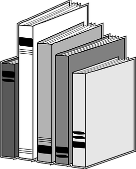 Stackof Books Vector Illustration PNG Image