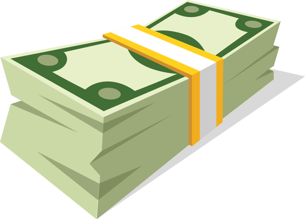 Stackof Cash Illustration PNG Image