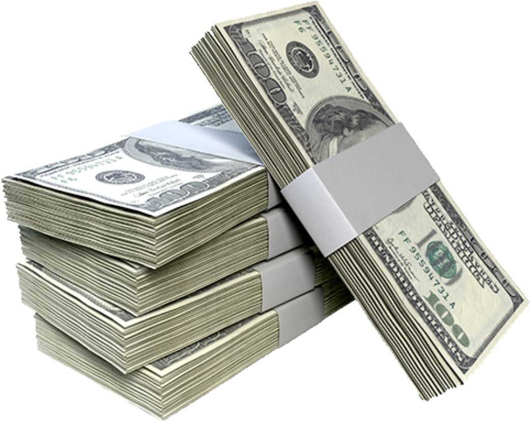 Stackof U S Dollars PNG Image