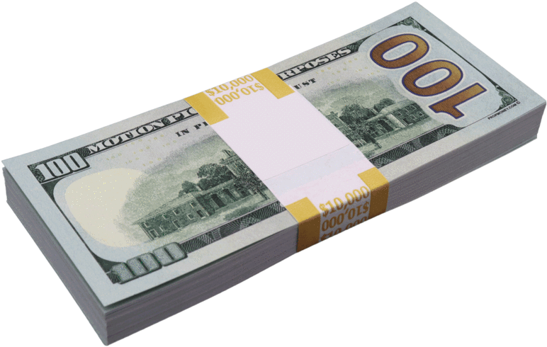 Stackof100 Dollar Bills PNG Image