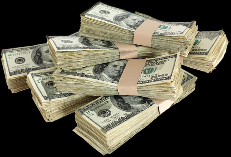 Stacksof U S Dollars PNG Image