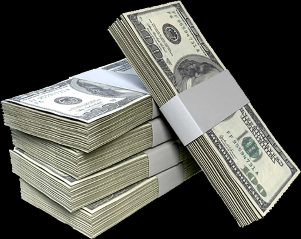 Stacksof U S Dollars PNG Image