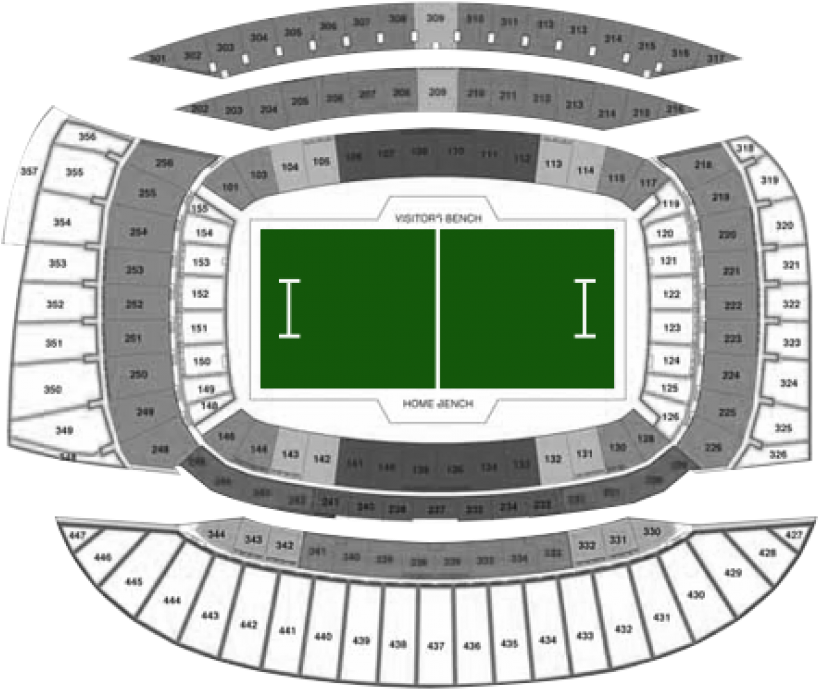 Stadium Seating Plan PNG Image