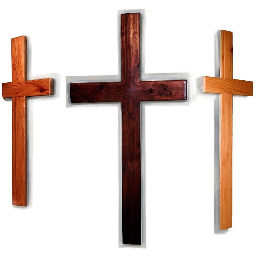 Stained Wooden Cross Png Uay PNG Image