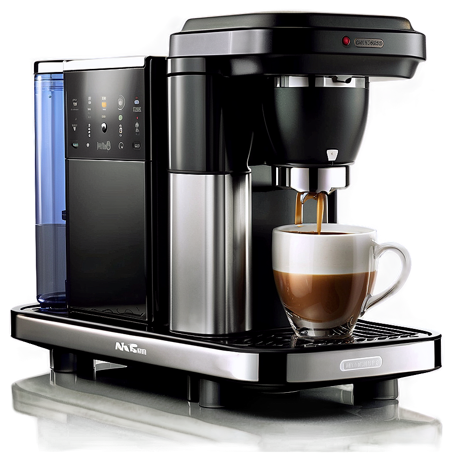 Stainless Steel Coffee Machine Png Pyn PNG Image