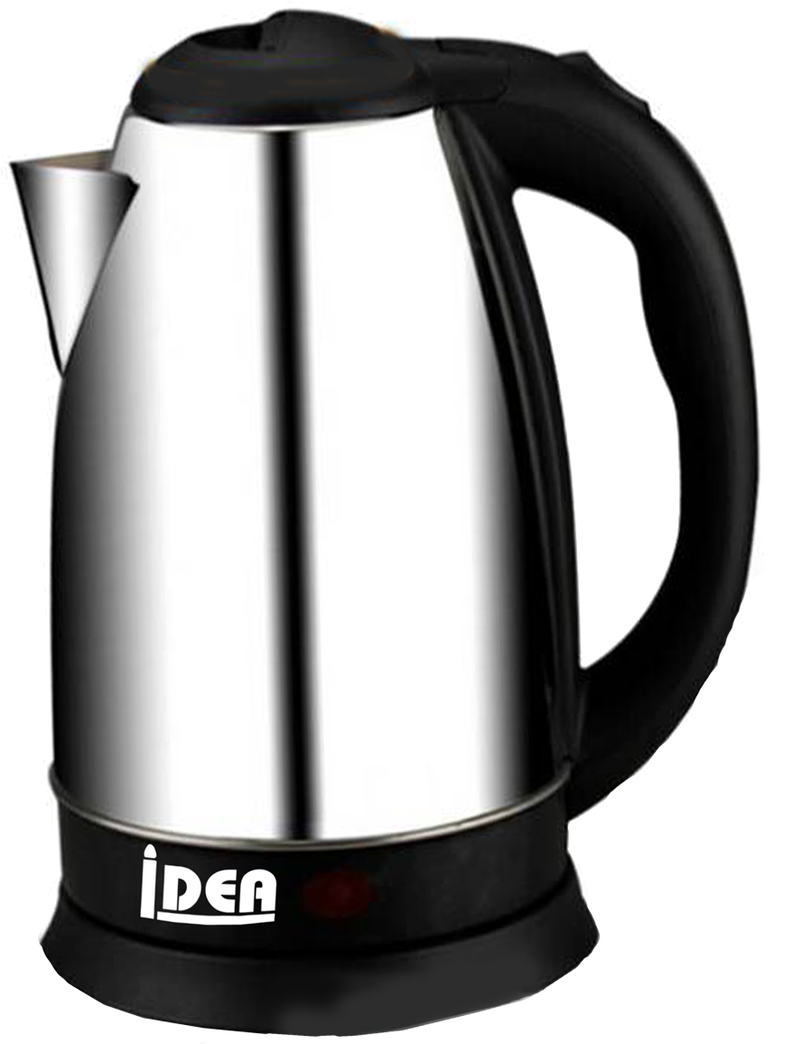 Stainless Steel Electric Kettle PNG Image