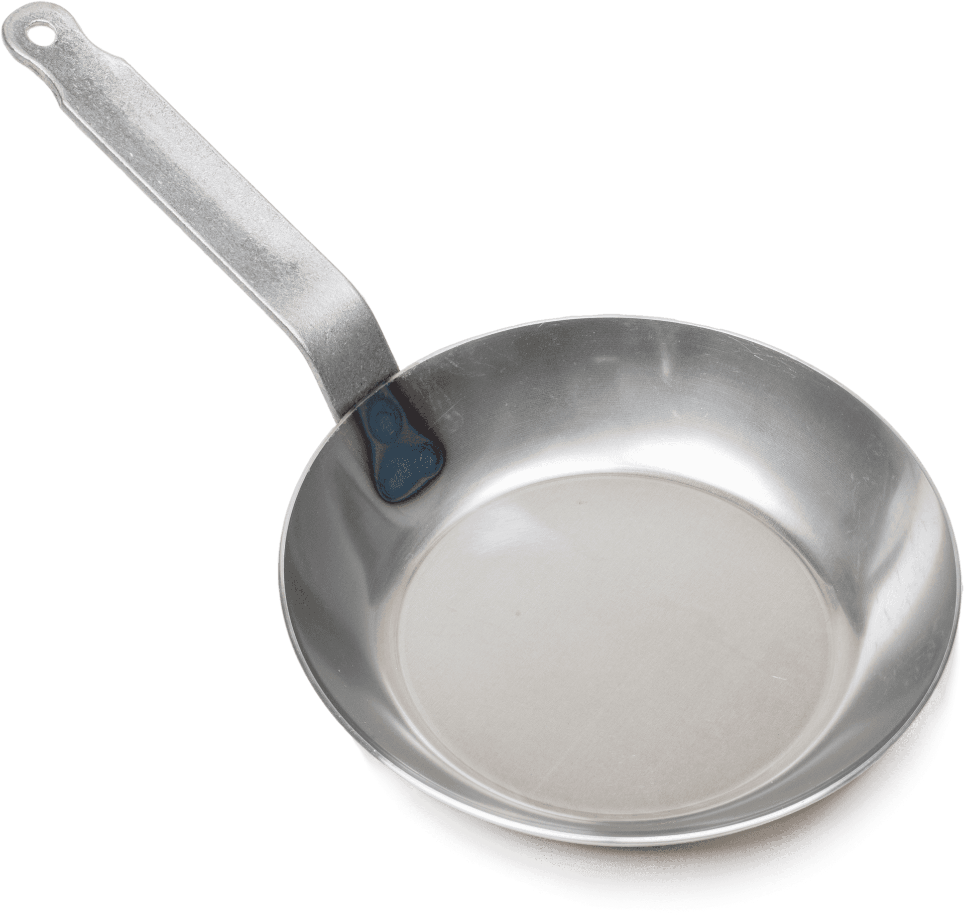 Stainless Steel Frying Pan PNG Image