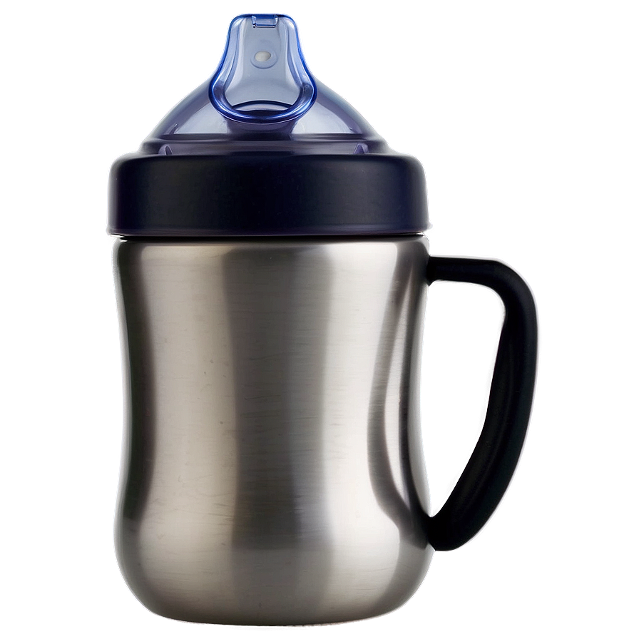 Stainless Steel Sippy Cup Png 06282024 PNG Image