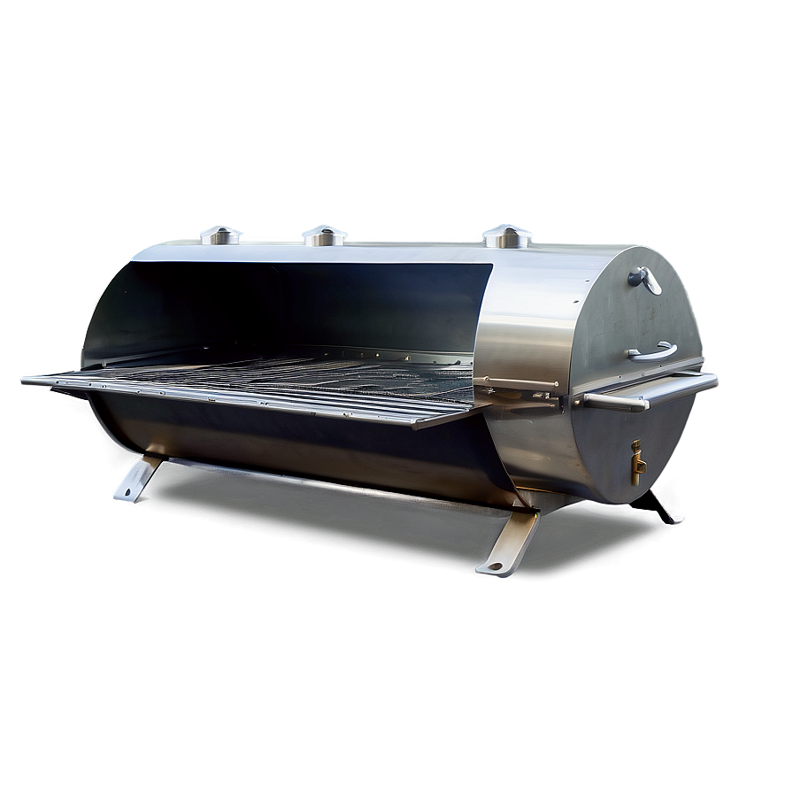 Stainless Steel Smoker Png 06242024 PNG Image