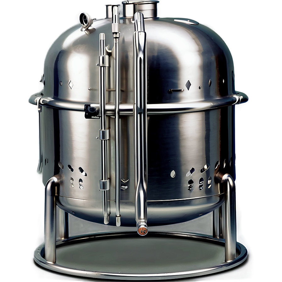 Stainless Steel Smoker Png Oes80 PNG Image