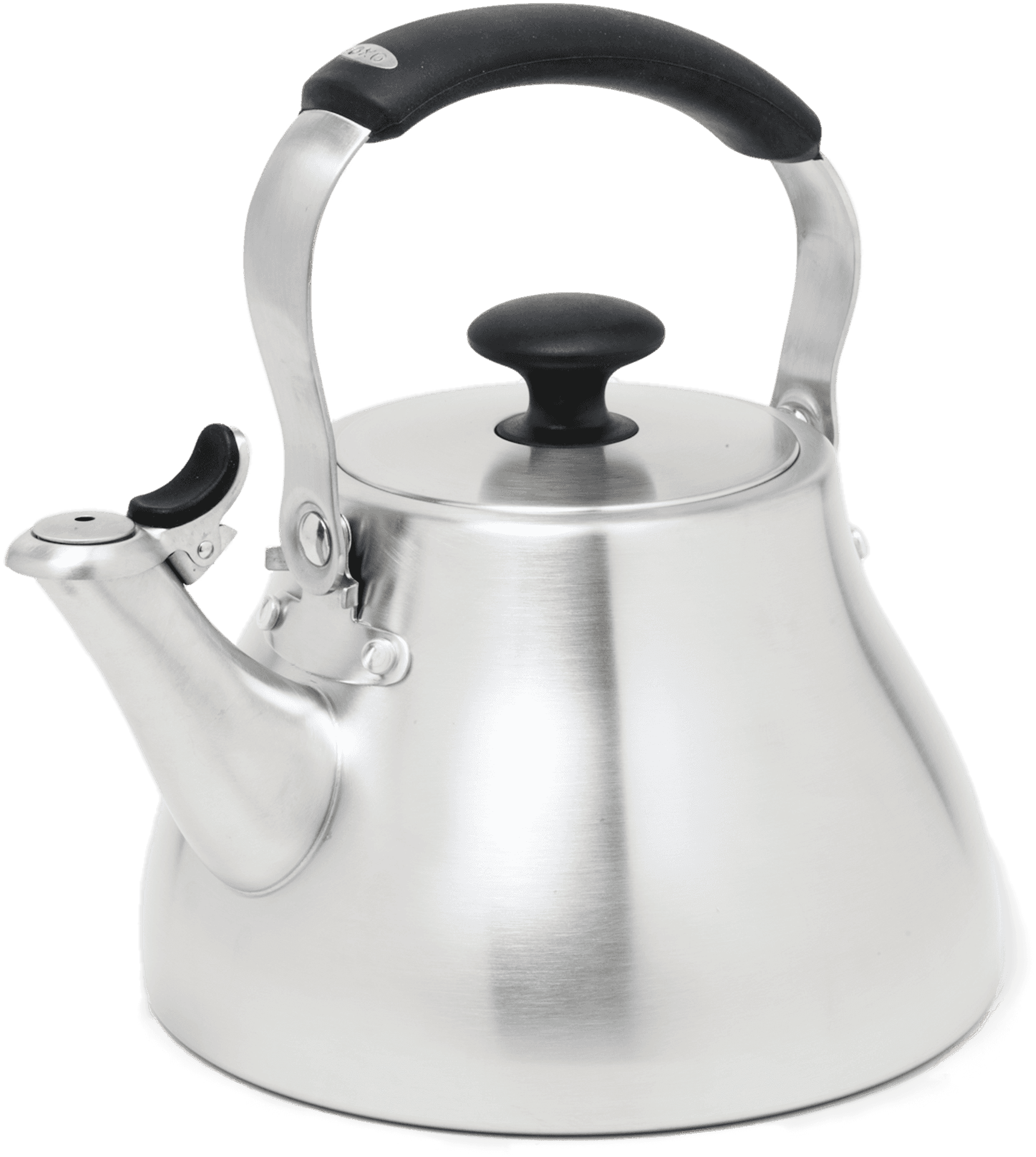 Stainless Steel Stovetop Kettle PNG Image