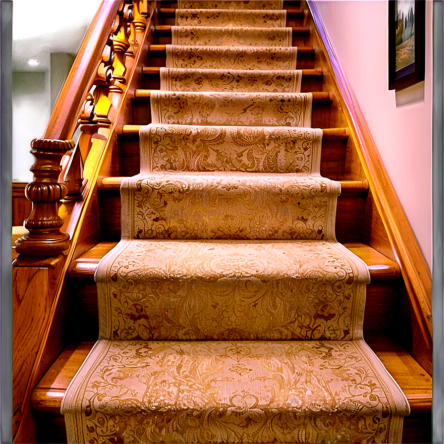 Staircase Carpet Runner Png Jsa45 PNG Image